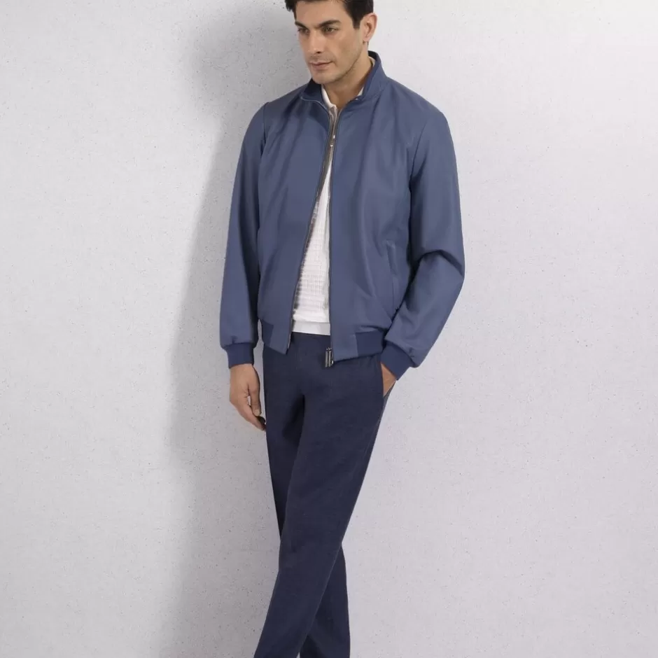 Giacca in Pelle d'Agnello Elegante - Blouson Firmato Stefano Ricci con Stile Impeccabile