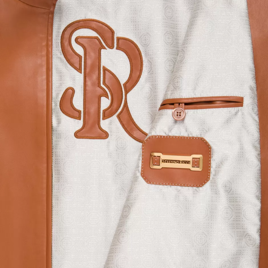 Blouson in Pelle d'Agnello Pregiata | Capolavoro Artigianale Stefano Ricci Collezione Esclusiva