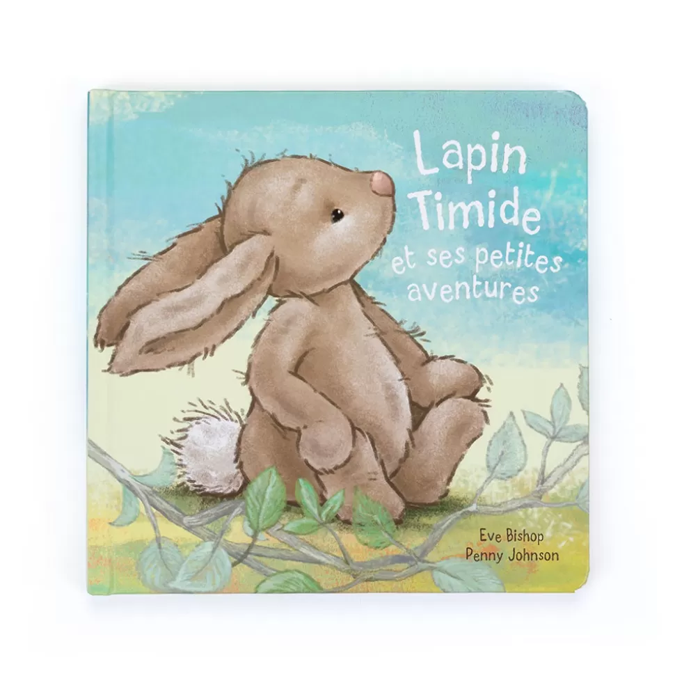 Jellycat Coniglietto Timido: Morbido Peluche Beige con Avventure Deliziose - Taglia Media