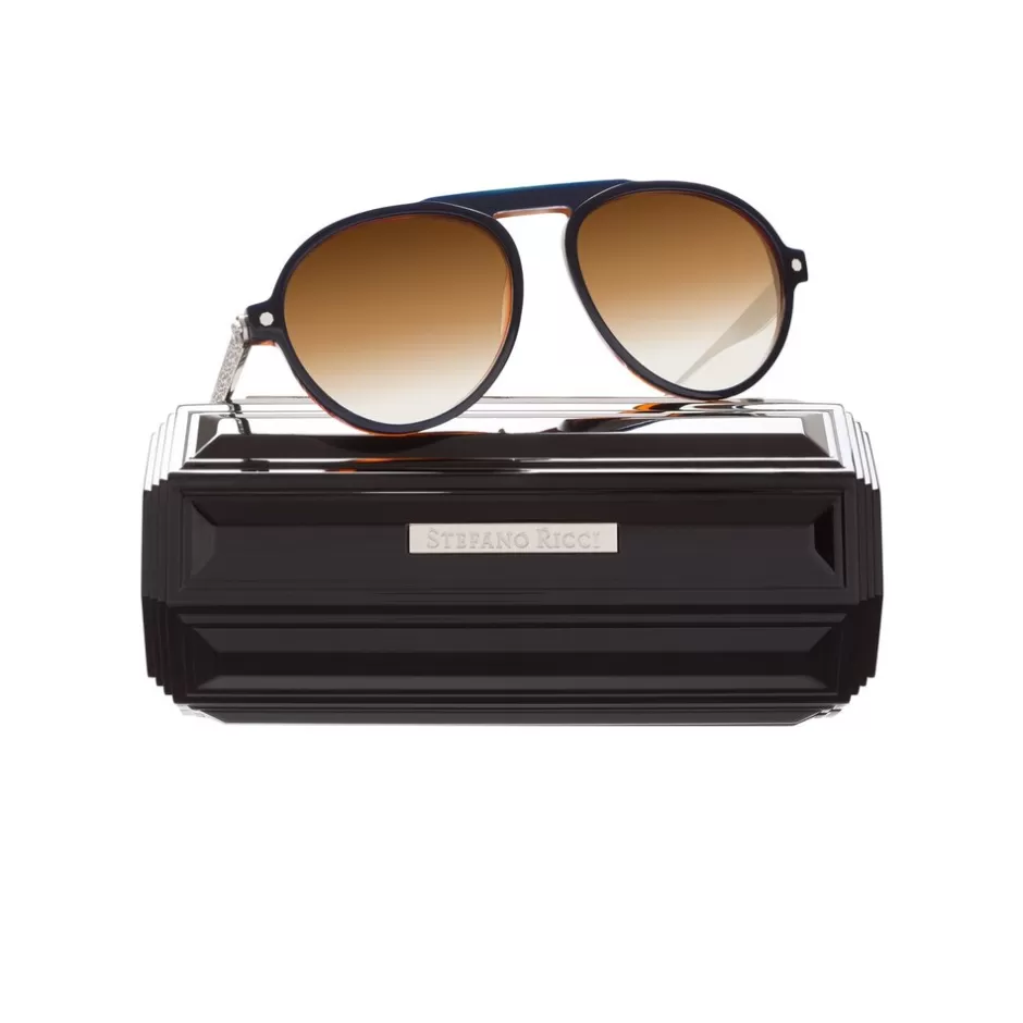 Luxury Eyewear LEGEND by Stefano Ricci | Occhiali Sole Iconici in Design Esclusivo - Collezione Primavera/Estate 2024 - Edizione Limitata Lusso Italiano
