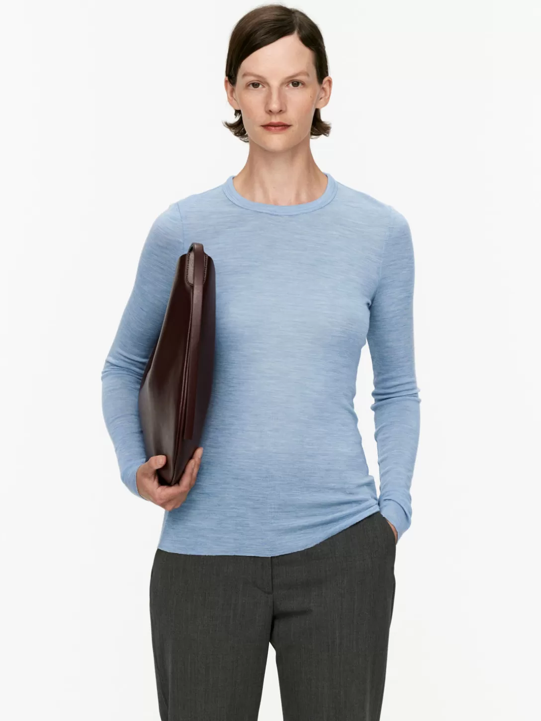 Maglione a Maniche Lunghe in Lana Merino - Maglioni e Cardigan Confortevoli ARKET