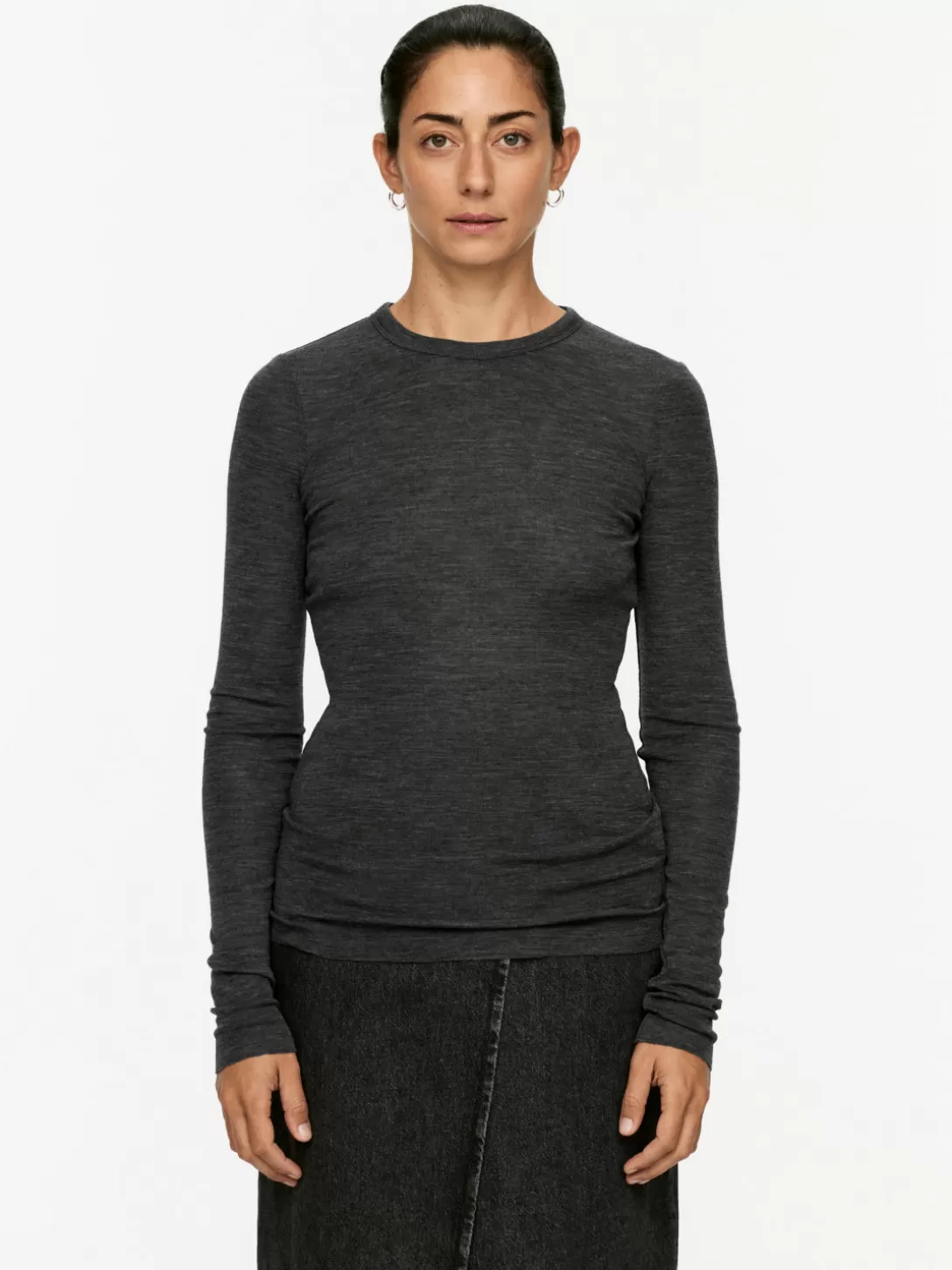 Maglione in Pura Lana Merino con Maniche Lunghe - Morbido e Confortevole per Tutto il Giorno