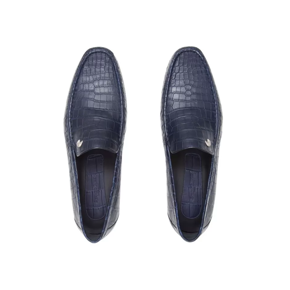 Stefano Ricci Loafer in Pelle di Coccodrillo Opaca - Edizione Limitata con Sconti Esclusivi