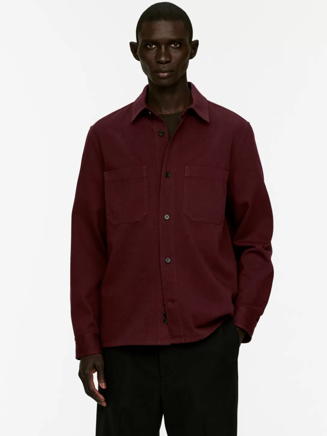 ARKET | Giacca Overshirt in Cotone Twill - Stile Casual e Funzionale