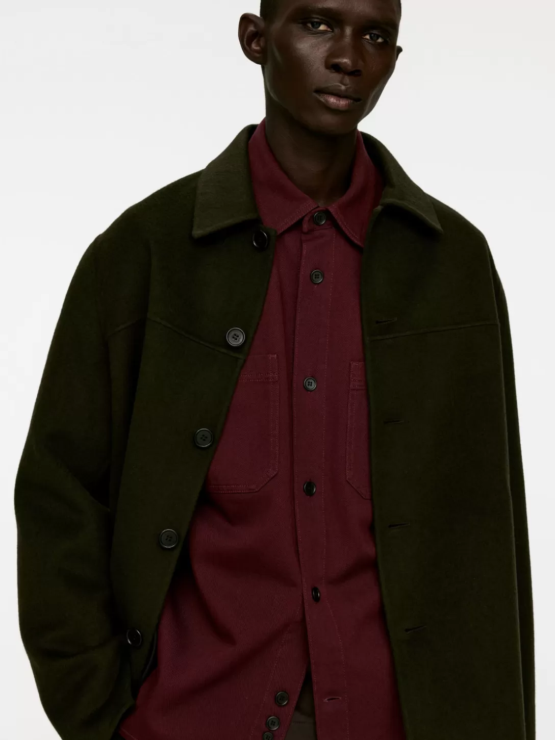 ARKET | Giacca Overshirt in Cotone Twill - Stile Casual e Funzionale