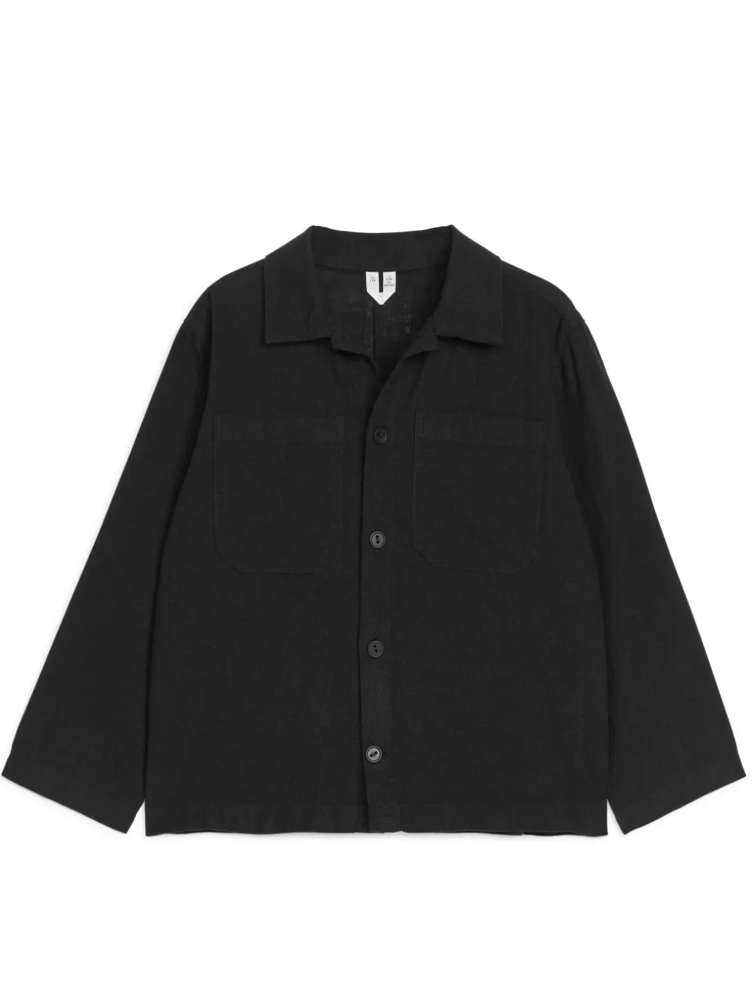 ARKET - Giacca Oversize in Tessuto Morbido Lino e Cotone per Bambini | Camicie Casual