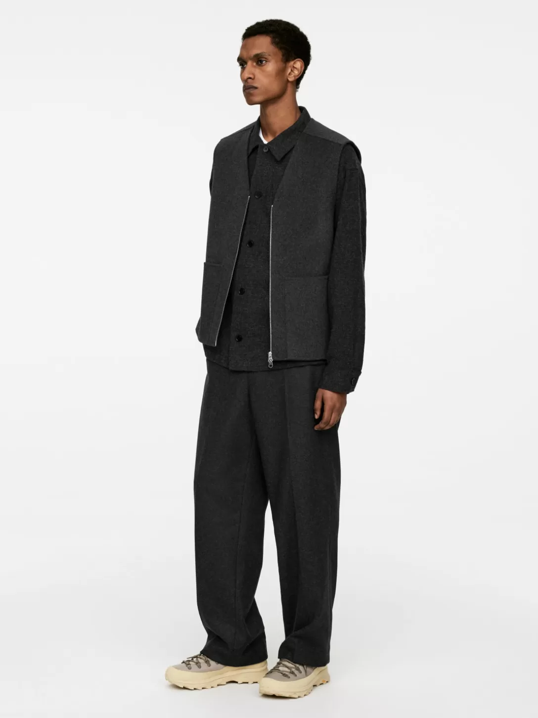 ARKET Giacca Oversize Casual - Taglio Medio Rilassato con Vestibilità Comoda per Stile Essenziale