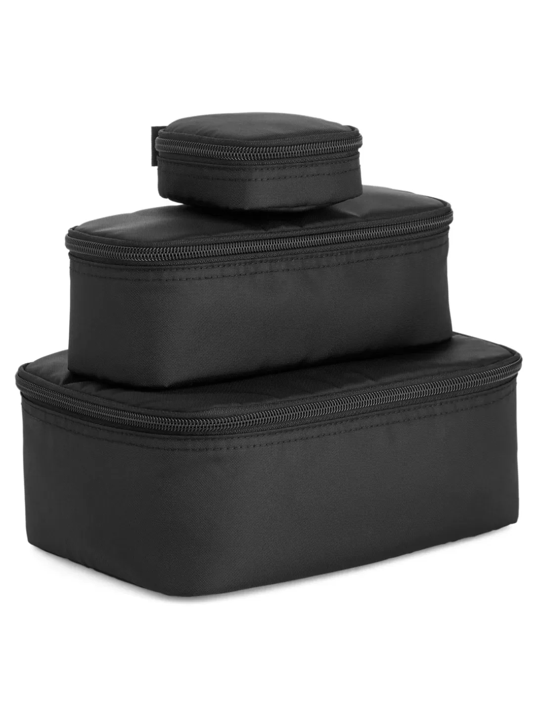 ARKET Set Viaggio Essenziale, 3 Organizzatori Compatti per Accessori con Tasche Multiuso - Borsa Pratica