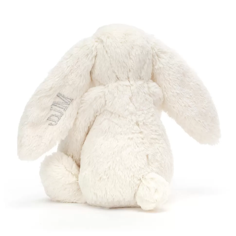 Jellycat Coniglietto Peluche Timido Crema - Peluche Adorabile Personalizzato Su Misura, Taglia Media
