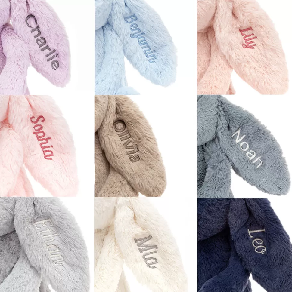 Jellycat Coniglietto Peluche Timido Crema - Peluche Adorabile Personalizzato Su Misura, Taglia Media