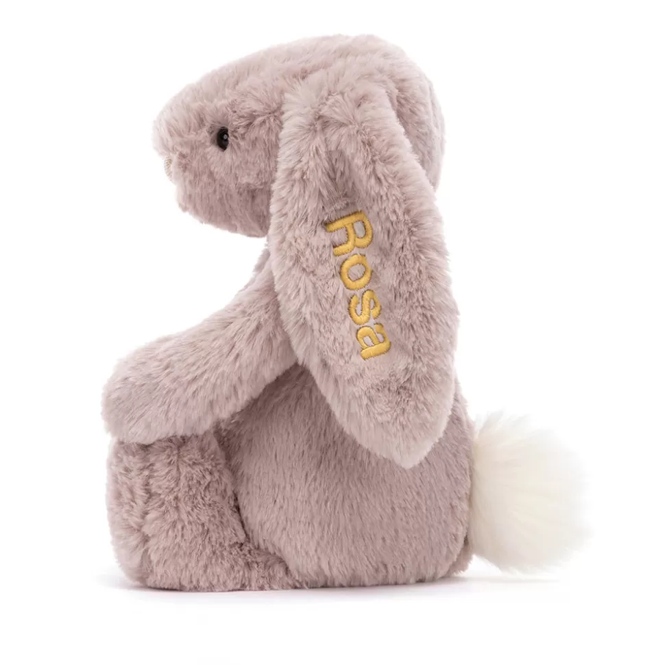 Peluche Coniglio Rosa Timido Personalizzato - Edizione Lusso Jellycat, Taglia Media