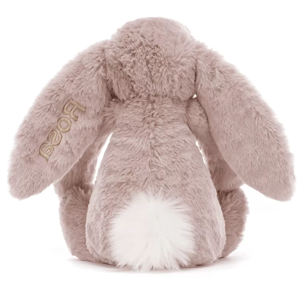 Peluche Coniglio Rosa Timido Personalizzato - Edizione Lusso Jellycat, Taglia Media