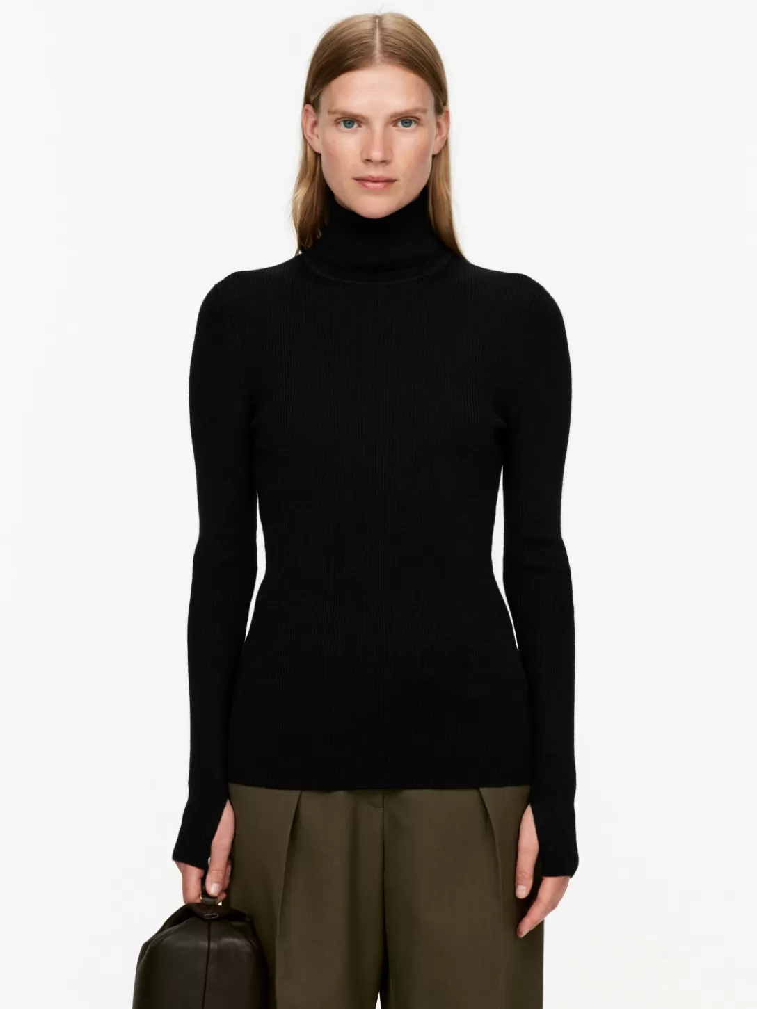 Maglione Polo in Lana Merino | Collezione Autunno 2023 | Cardigan e Pullover Lavorati a Maglia con Design Moderno