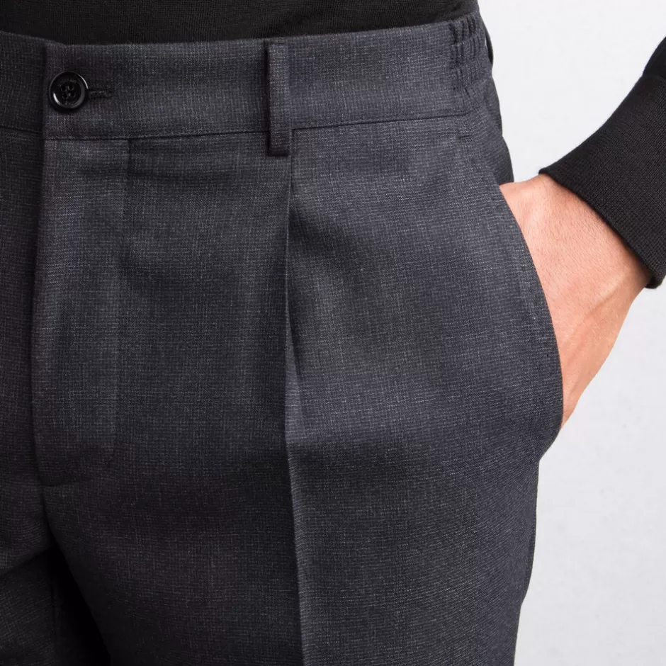 Pantaloni Eleganti in Lana Naturale - Linea Casual Stefano Ricci | Offerta Temporanea con Sconto Esclusivo