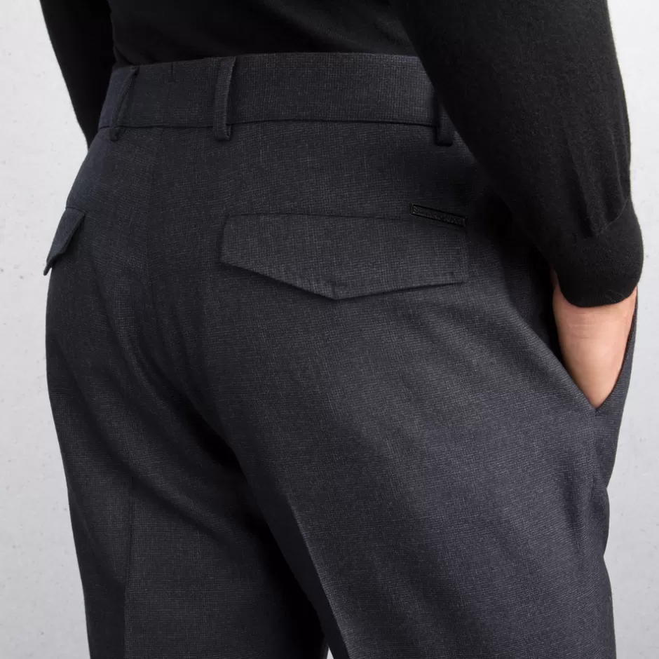 Pantaloni Eleganti in Lana Naturale - Linea Casual Stefano Ricci | Offerta Temporanea con Sconto Esclusivo