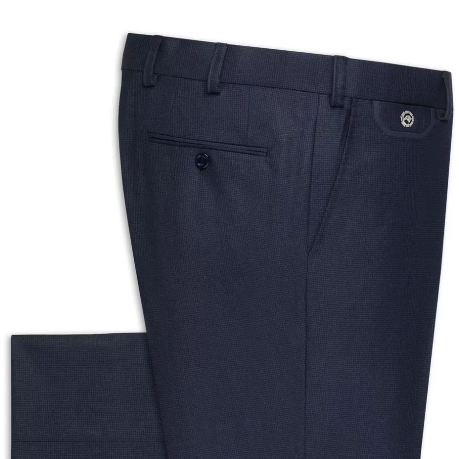 Pantaloni Eleganti in Pura Lana Vergine - Realizzati a Mano con Sartoria Artigianale | Modello Classico Stefano Ricci - Prezzo Conveniente