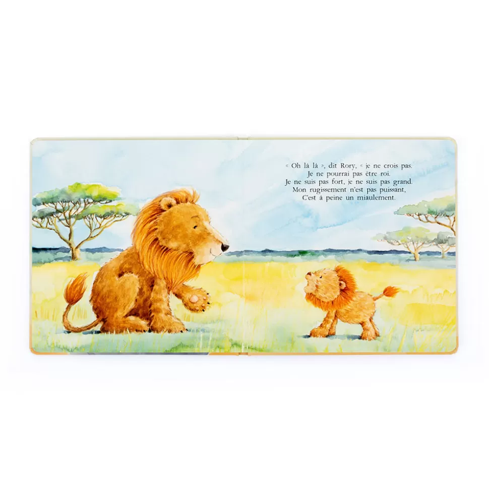 Jellycat Rory Peluche Leoncino Coraggioso - Giocattolo Premuroso e Morbido per Bambini
