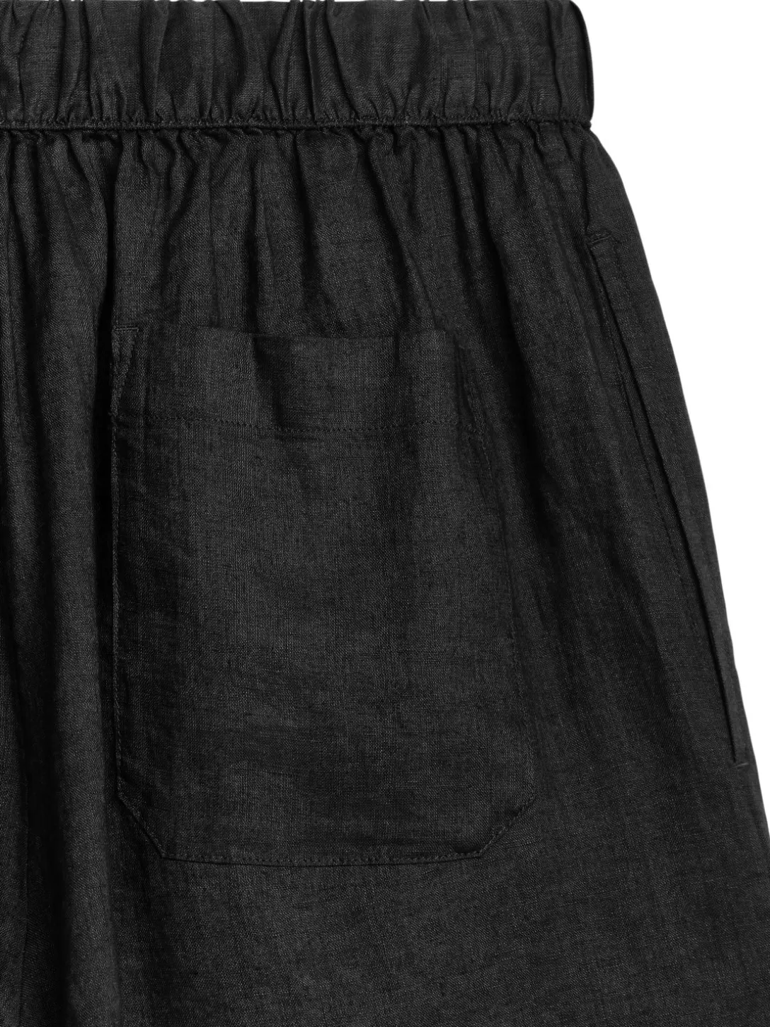 ARKET Pantacorti in Tessuto Linne - Loungewear Confortevole per Tutto il Giorno | Collezione Estate 2024