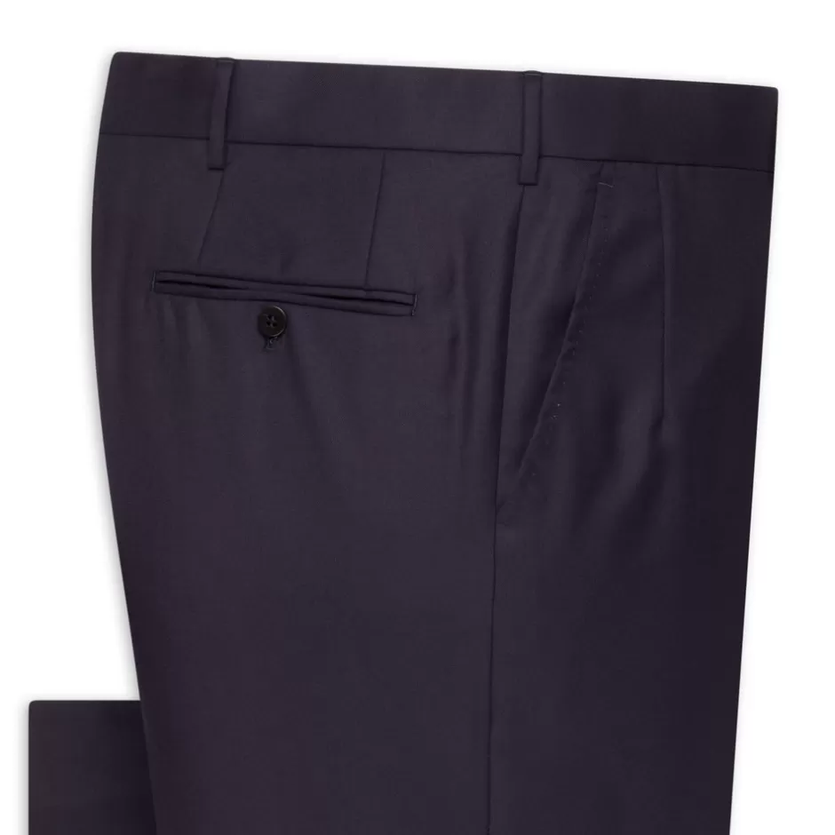 Pantaloni Slim Fit Eleganti in Tessuto Pregiato - Collezione Stefano Ricci