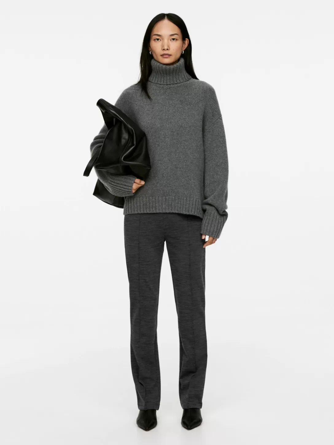 Pantaloni Elasticizzati Con Zip Laterali - Design Moderno e Massima Comodità