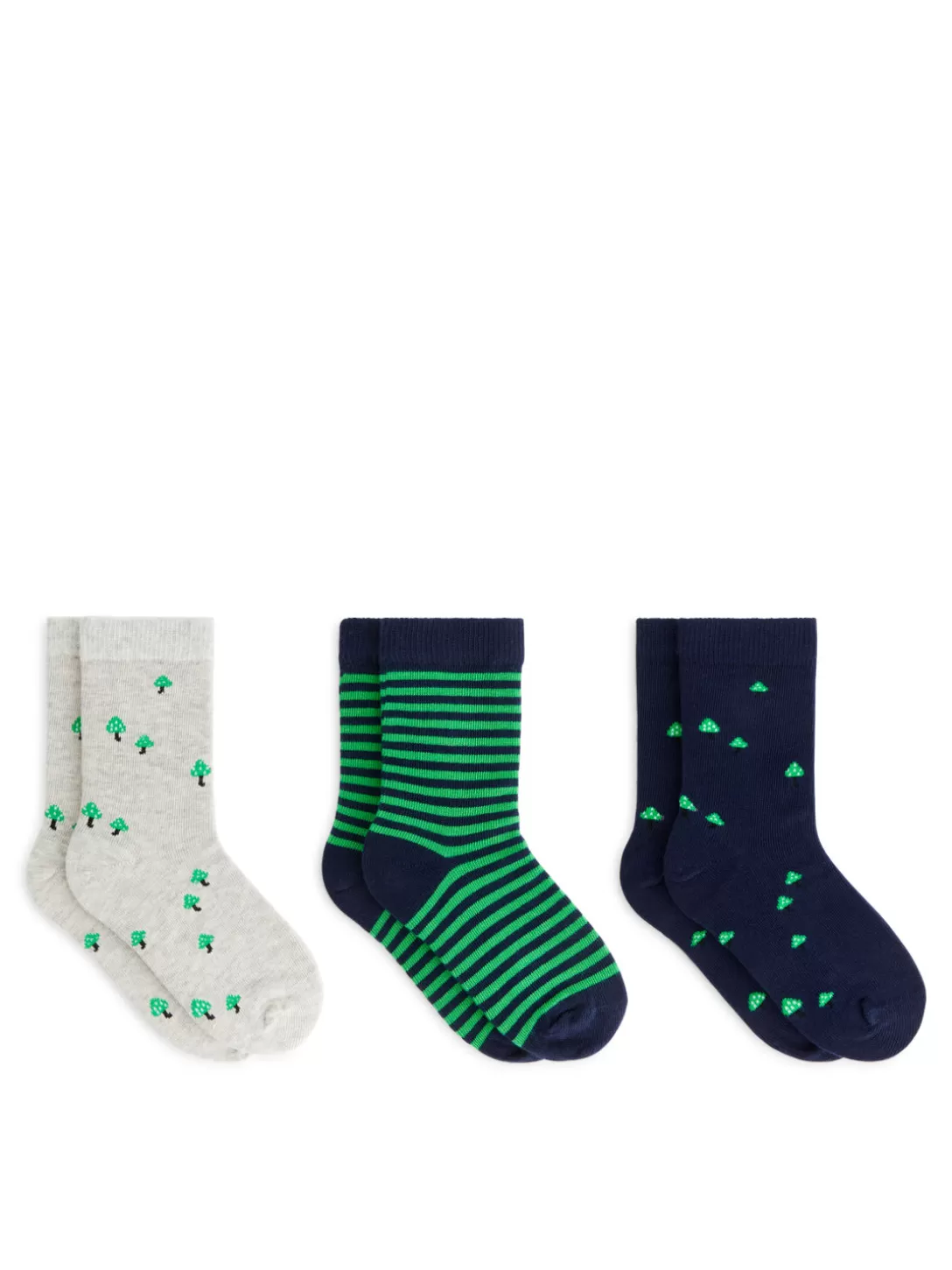 Calzini bambini ARKET in confezione tripla con collant - set pratico, morbido e duraturo
