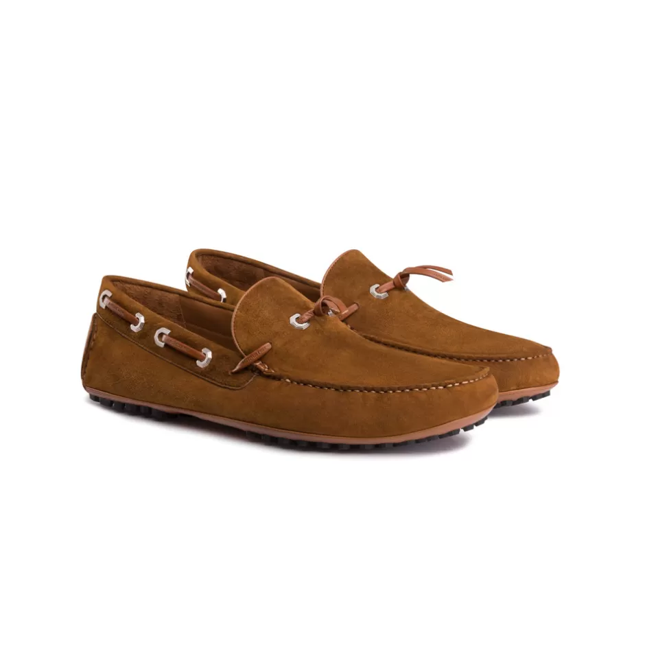 Scarpe da Guida in Pelle Scamosciata e Vitello - Lusso Italiano Stefano Ricci | Conforto Elegante per Stile senza Tempo