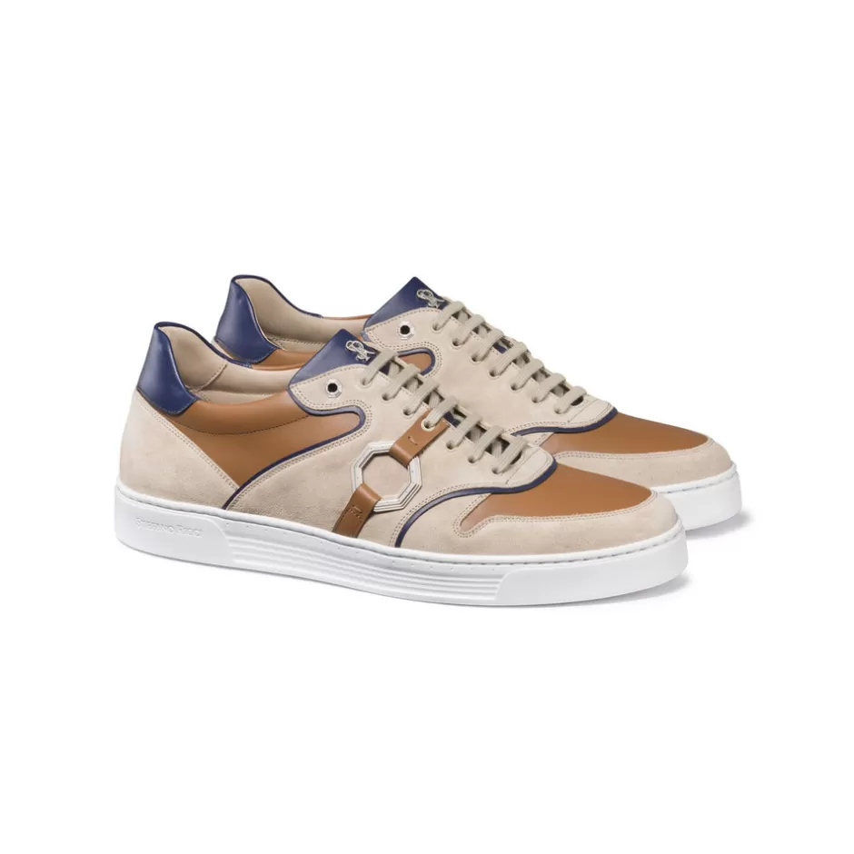 Scarpe Sportive in Pelle Pregiata - Suede e Vitello | Saldi Esclusivi Stefano Ricci