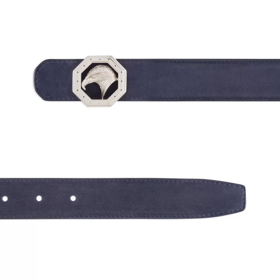 Cintura Elegante in Pelle Scamosciata - Accessorio Stefano Ricci con Prezzo Competitivo