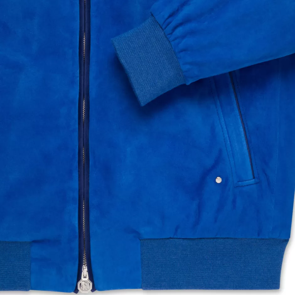 Giacca in Pelle Scamosciata con Detailing Esclusivi | Capospalla Stefano Ricci Autunno/Inverno