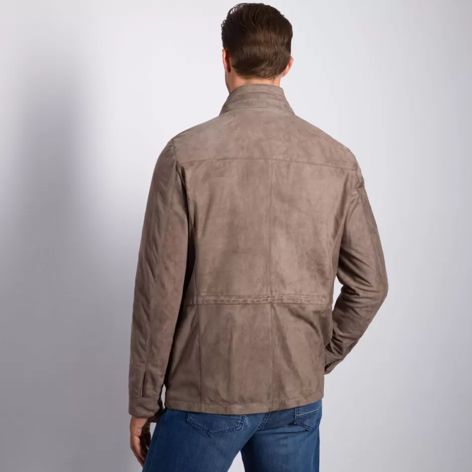 Giacca in Pelle Scamosciata Stefano Ricci - Promo Esclusiva a Tempo Limitato