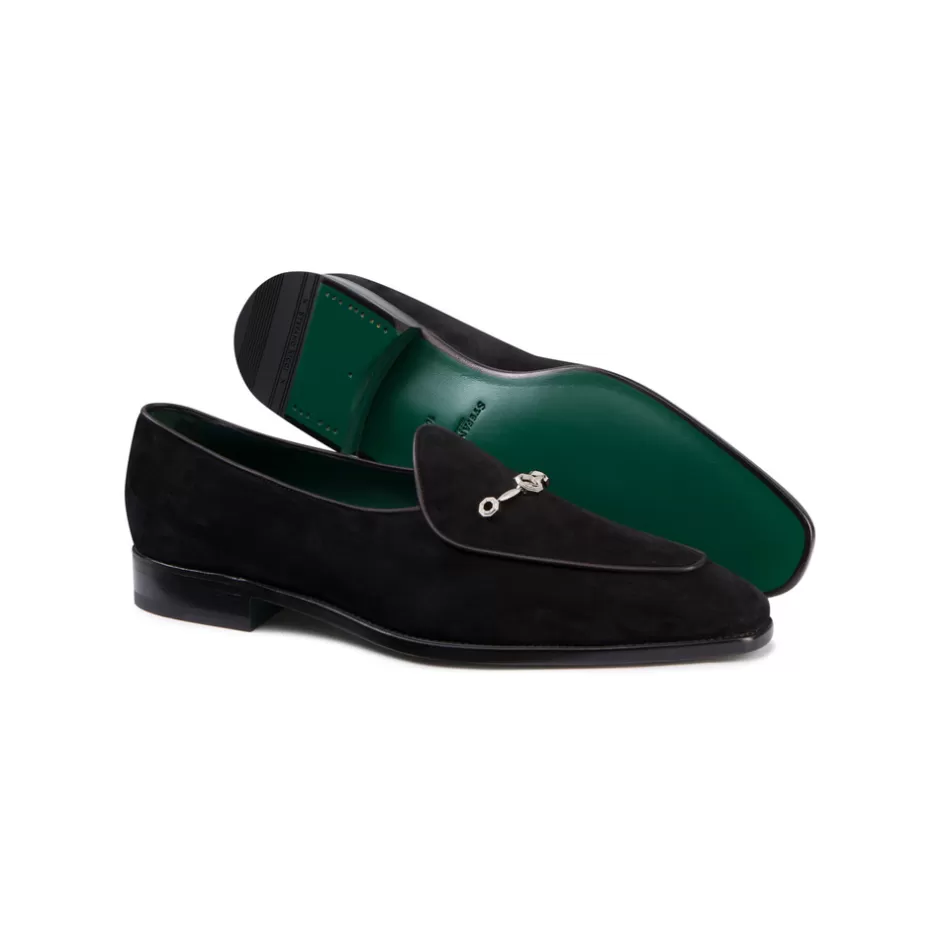 Lussuose Scarpe Stringate in Pelle Scamosciata - Collezione Ufficiale Stefano Ricci 

（：，，，，