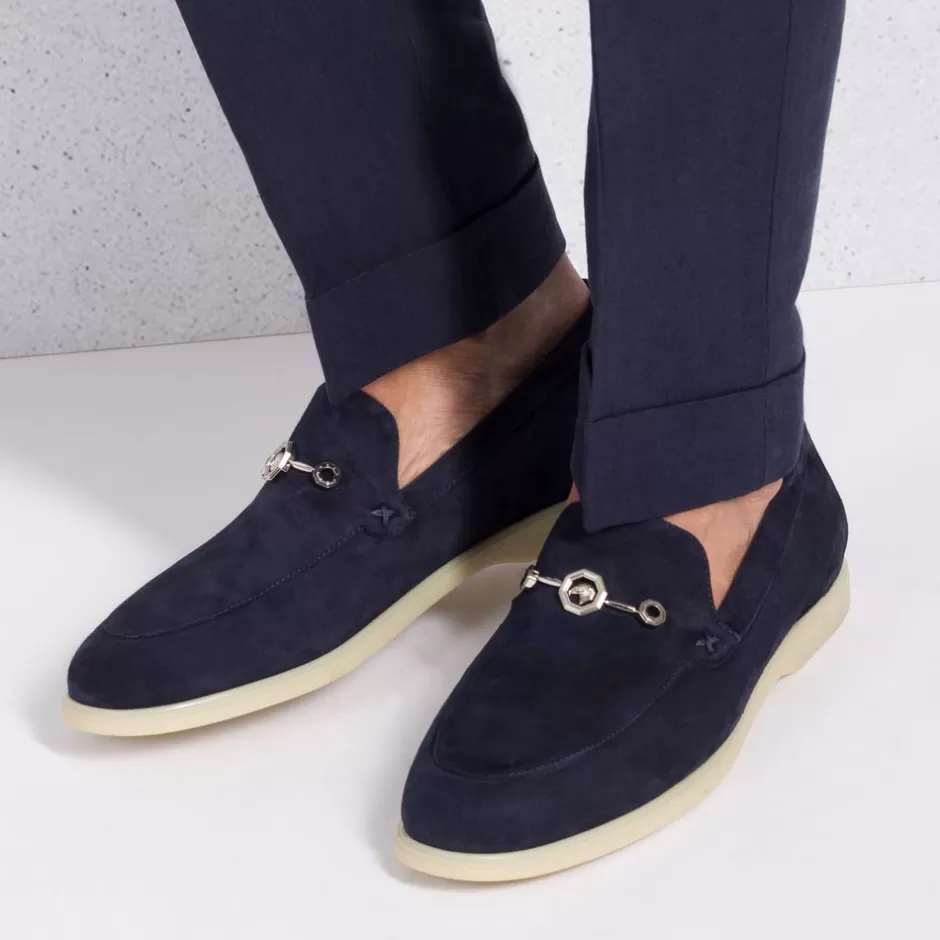 Mocassini Eleganti in Pelle Scamosciata | Scarpe Stefano Ricci Outlet
