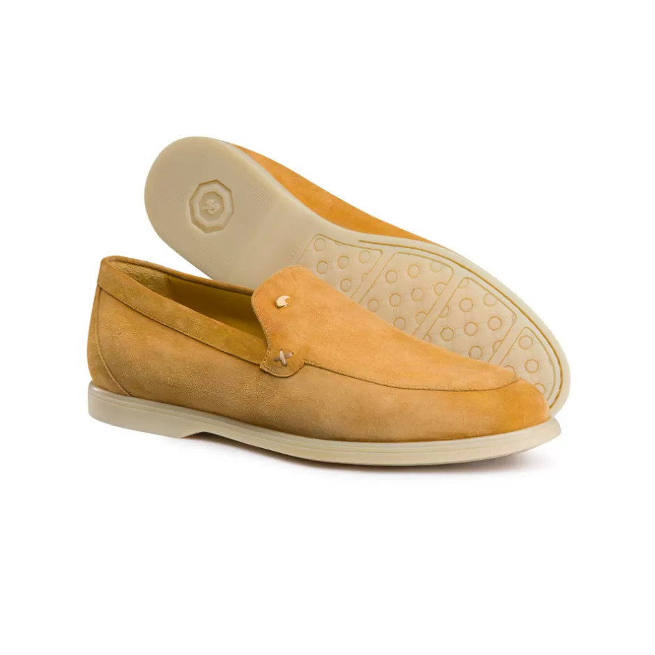 Scarpe slip-on in pelle scamosciata - Collezione Stefano Ricci | Comode senza lacci con design elegante | Promozione esclusiva calzature di lusso