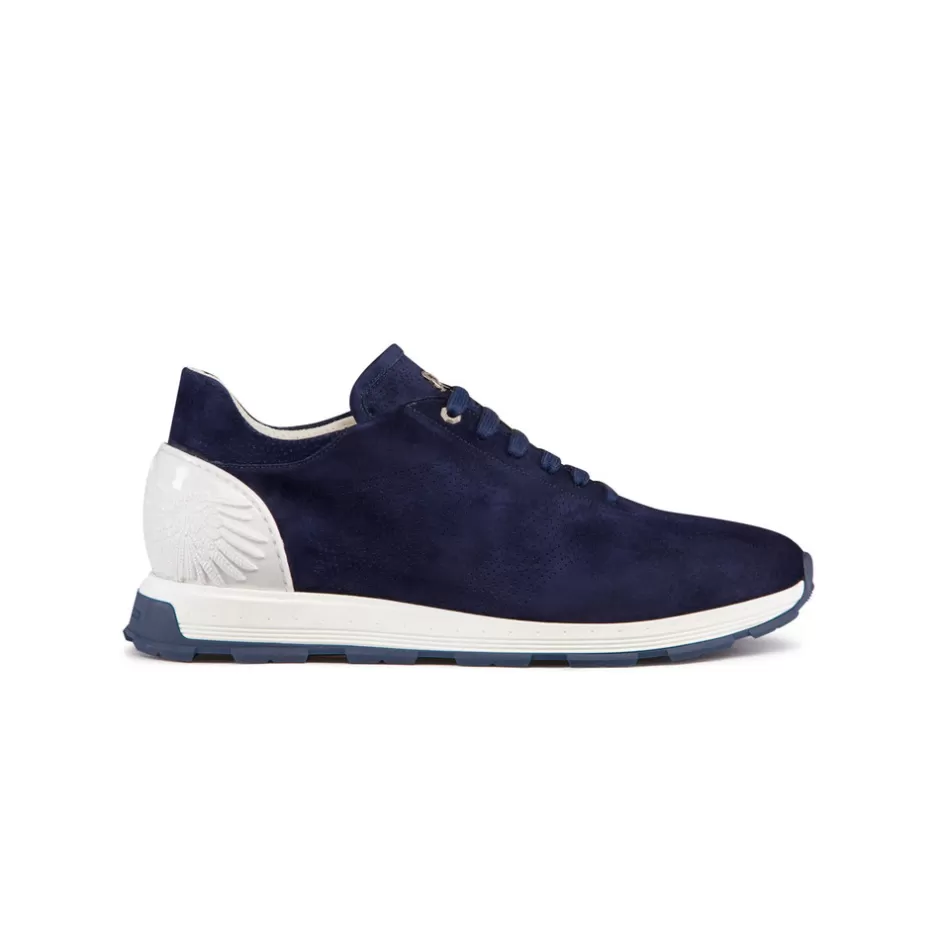 Scarpe da Ginnastica in Pelle Scamosciata Eleganti - Stefano Ricci in Saldi Esclusivi