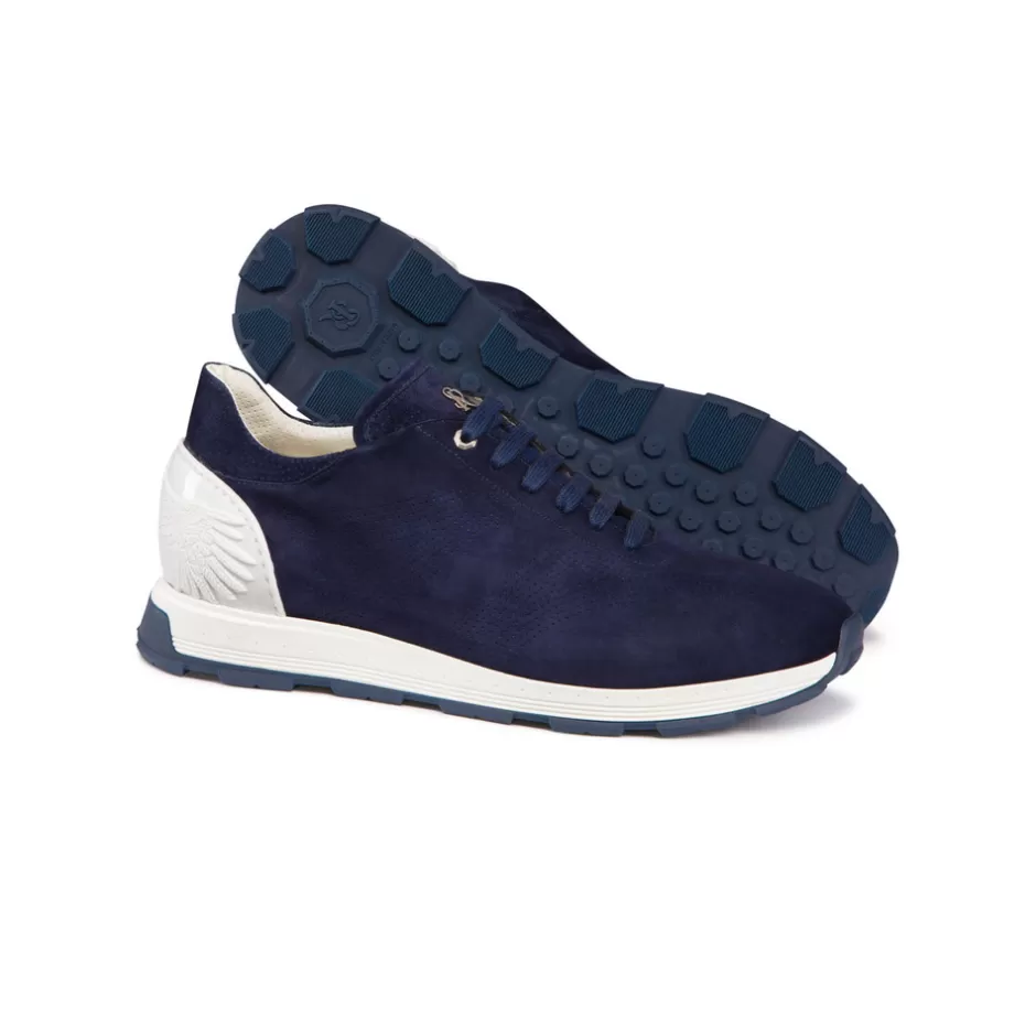 Scarpe da Ginnastica in Pelle Scamosciata Eleganti - Stefano Ricci in Saldi Esclusivi