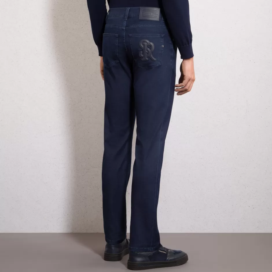 Jeans Slim Fit Uomo - Design Esclusivo Collezione Stefano Ricci | Confezione Artigianale