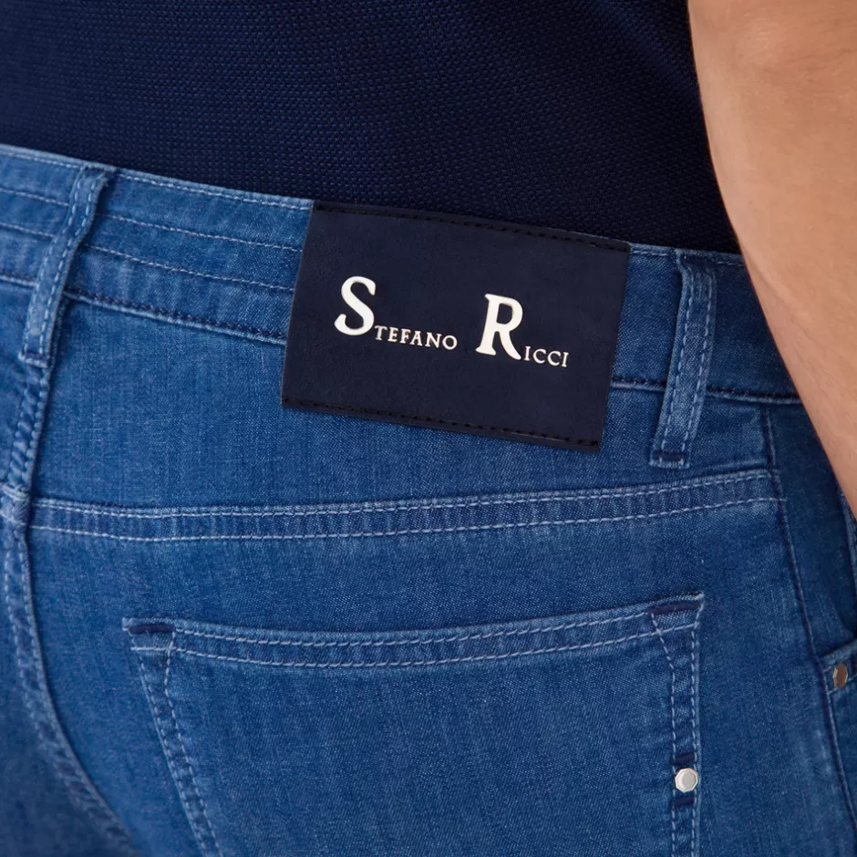 Jeanni Slim Affusolati - Design Esclusivo Stefano Ricci | Stile Impeccabile per Collezione Autunno 2024 - Made in Italy