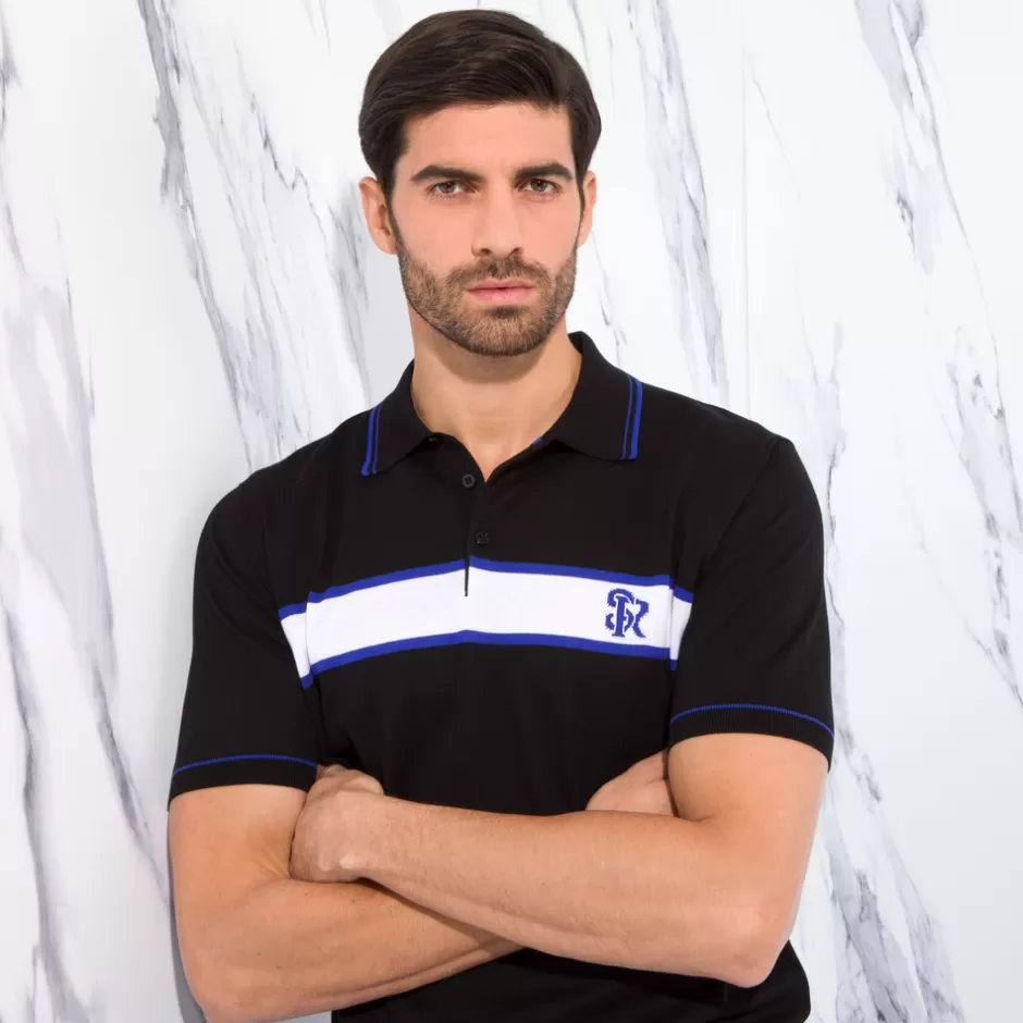 Maglia Polo Elegante con 3 Bottoni - Stefano Ricci in Promozione Speciale