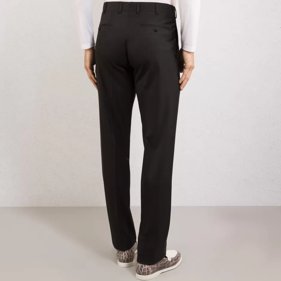 Pantaloni Eleganti in Lana Pregiata | Collezione Autunno/Inverno 2024 - Stefano Ricci Outlet Ufficiale