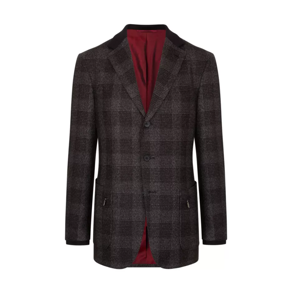 Giacca destrutturata due bottoni - Edizione speciale autunnale Stefano Ricci | Confezione sartoriale premium con design innovativo