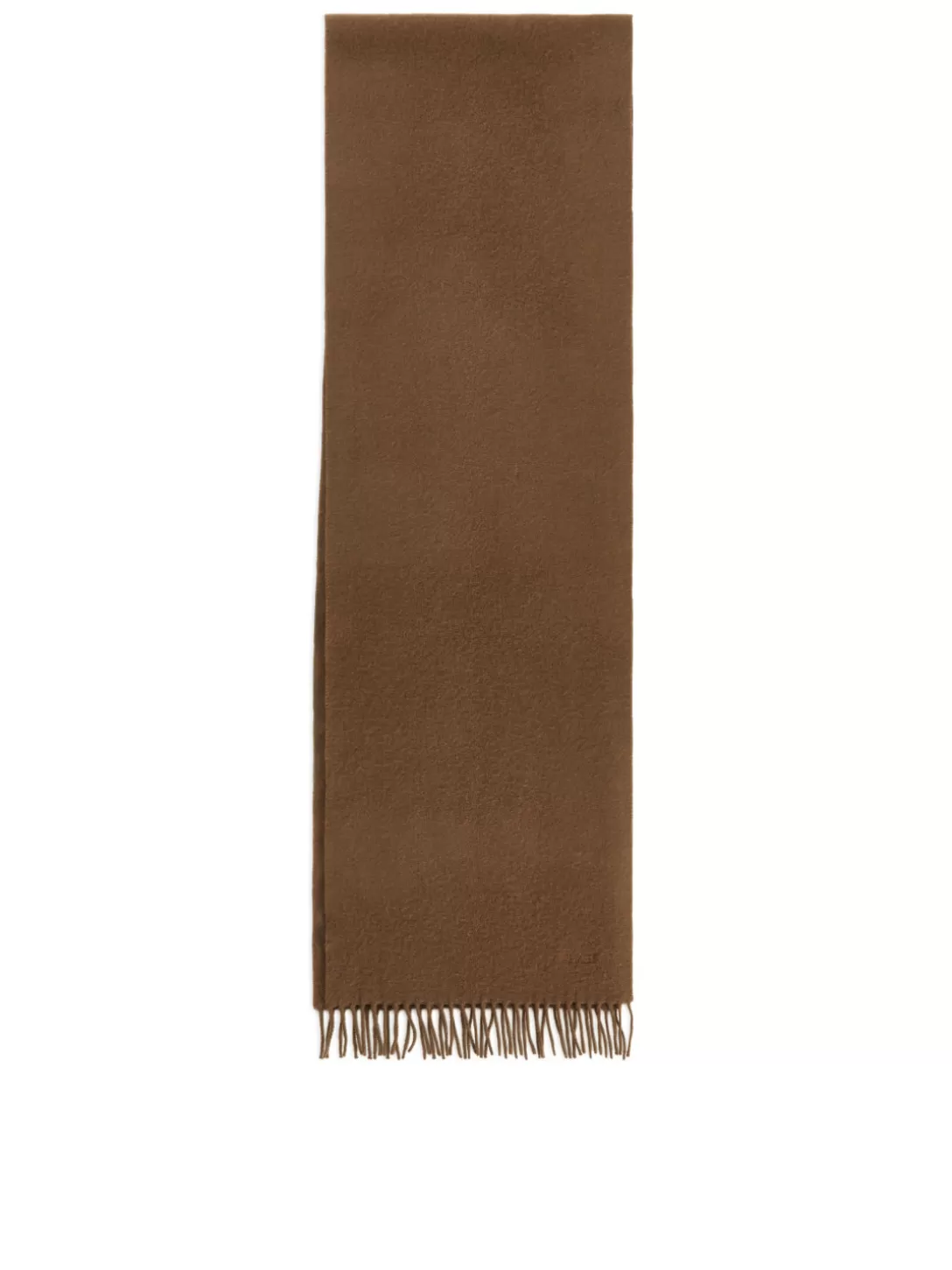 Sciarpa in Lana Merino Autunno/Inverno 2024 - Design Minimalista con Orlo Sagomato; Unisex - Copricollo Morbido con Trama A Coste