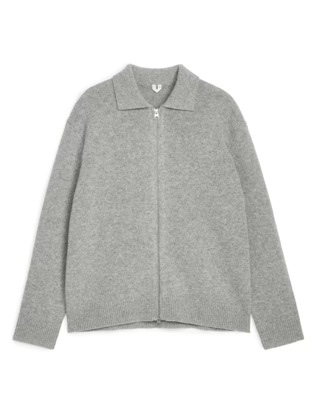 ARKET Cardigan con Cerniera in Lana - Design Minimalista per Collezione Autunno-Inverno