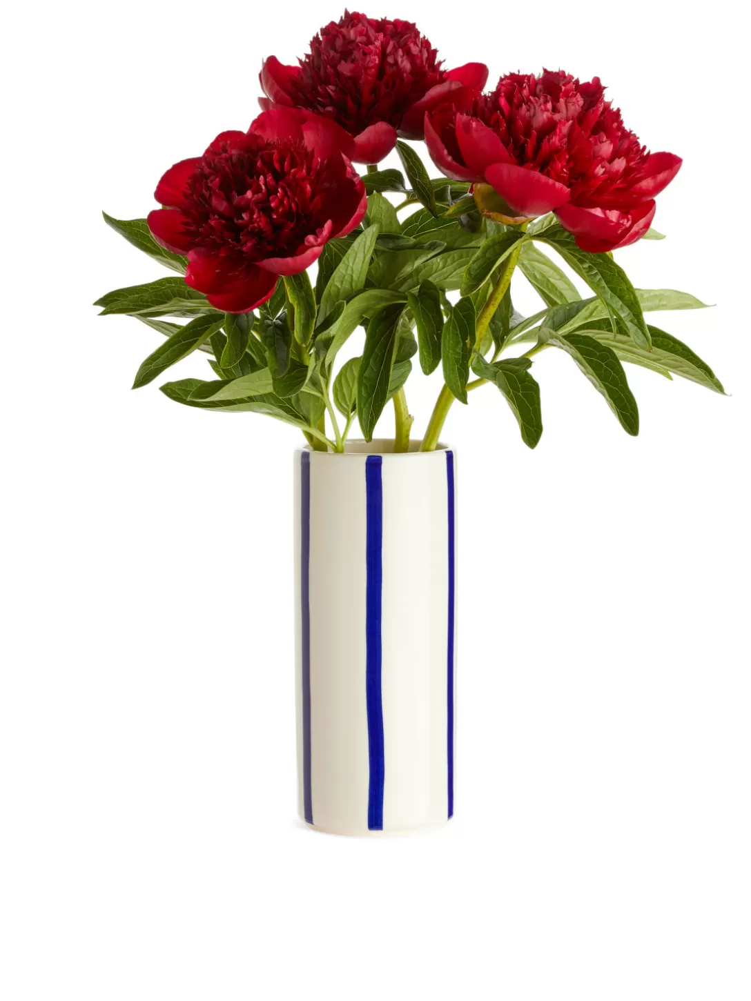 ARKET - Vaso in Ceramica da 23 CM, Design Minimalista per Interni Moderni