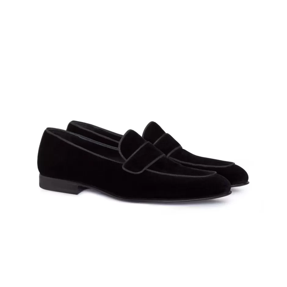 Scarpe da cerimonia in velluto pregiato - Collezione Stefano Ricci | Edizione Limitata con Sconti Esclusivi!