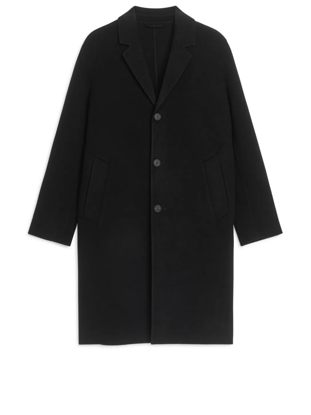 Elegante cappotto in lana ARKET - Giacca lunga con design essenziale per tutte le stagioni