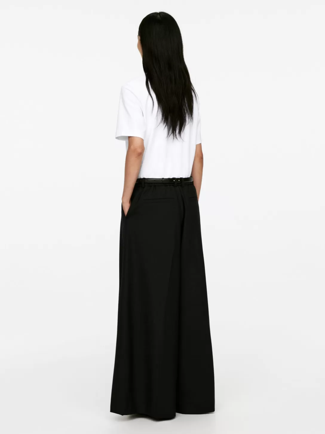 Pantaloni in Misto Lana Vida - Stile Casual Confortevole con Tocco Elegante