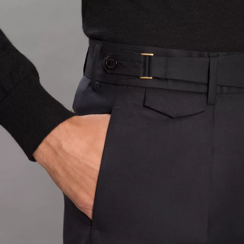 Pantaloni Eleganti in Lana Vergine - Edizione Limitata Stefano Ricci con Sconto Flash!