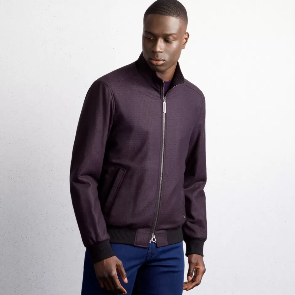 Lana e Cashmere in Composizione - Bomber Firmato Stefano Ricci | Edizione Promozionale Esclusiva