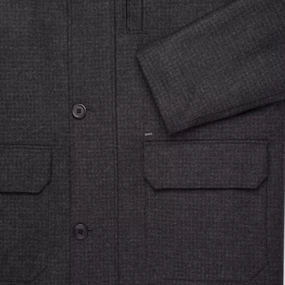 Giacca da Campo Raffinata in Misto Lana e Cashmere | Stefano Ricci - Stile Confortevole con Prezzo Conveniente