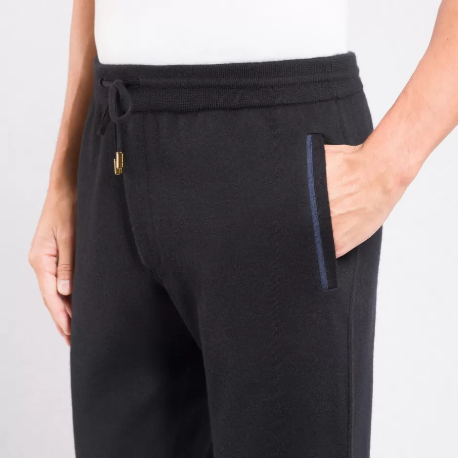 Pantaloni Sportivi in Morbido Cashmere e Lana Pregiata | Collezione Esclusiva Stefano Ricci